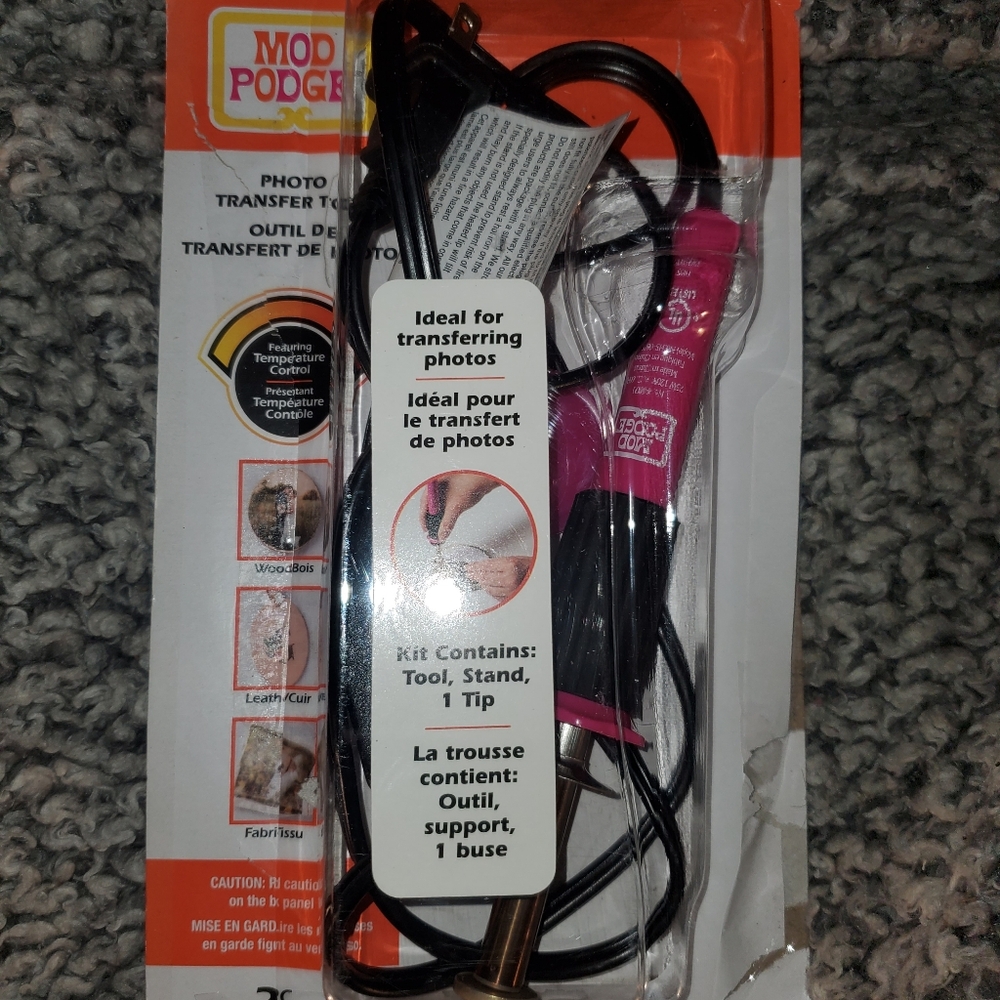 Modge podge photo transfer tool